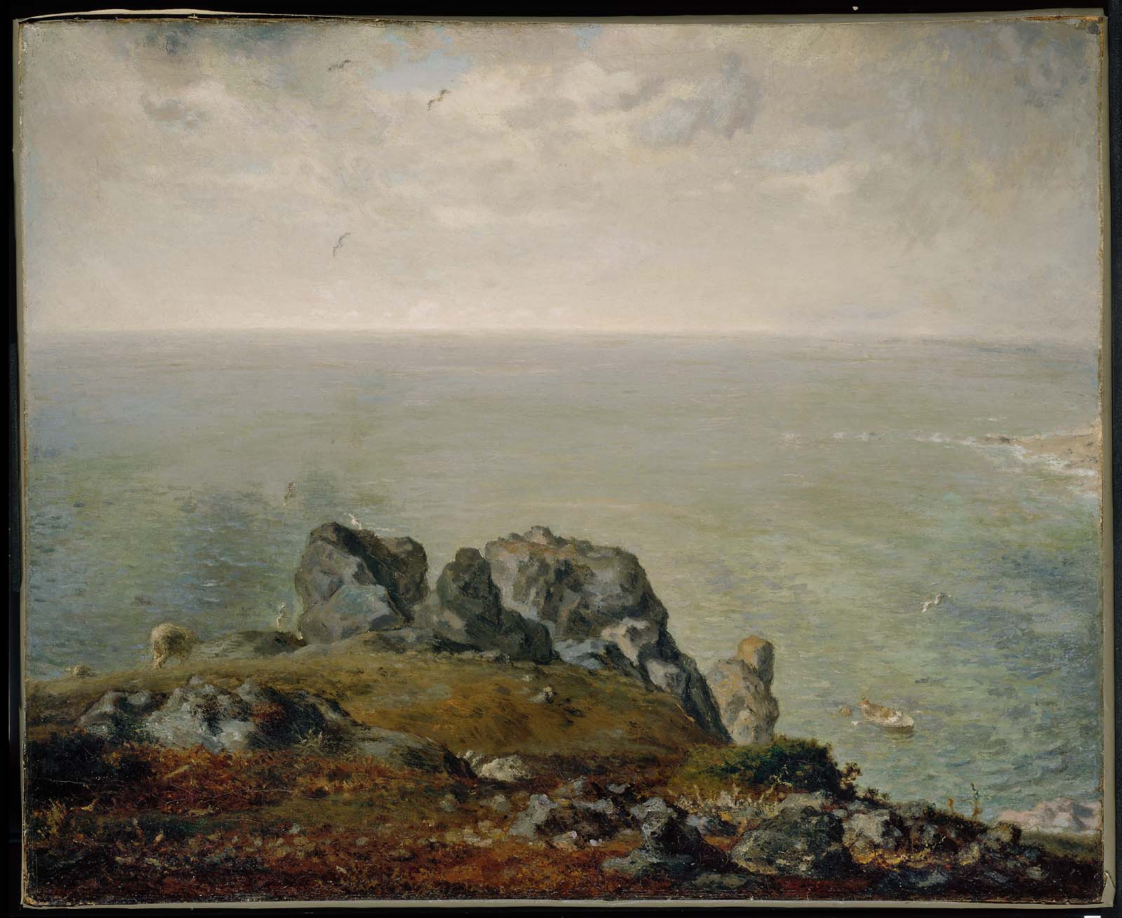 Falaises de Gruchy - Jean-François Millet