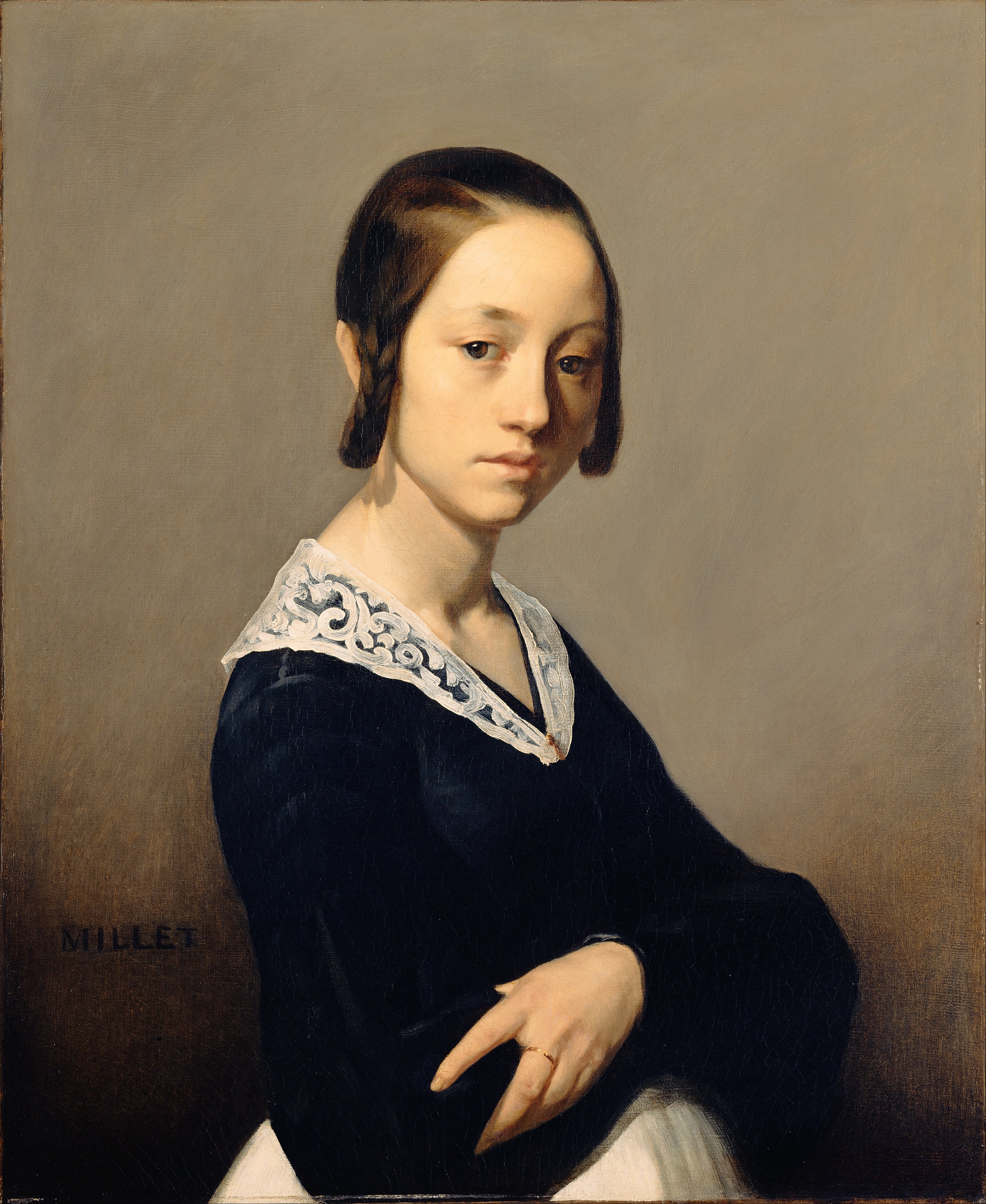 Portrait de Louise-Antoinette Feuardent - Jean-François Millet