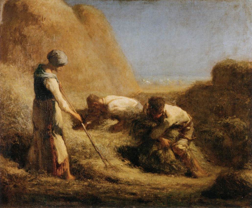 Les Botteleurs de foin - Jean-François Millet