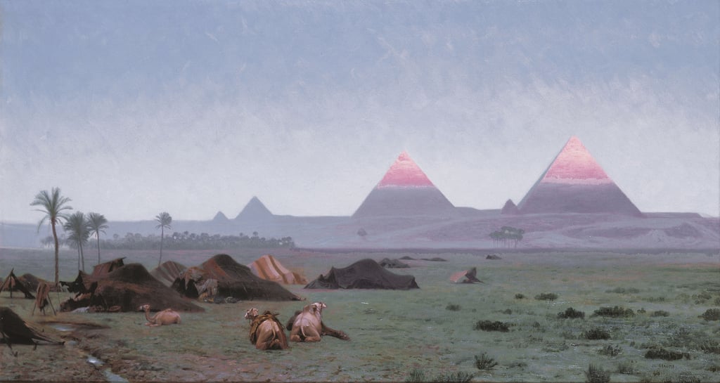 Reproduction du tableau « Le Premier Baiser du soleil - Jean-Léon Gérôme » par Alpha Reproduction en peinture à l’huile