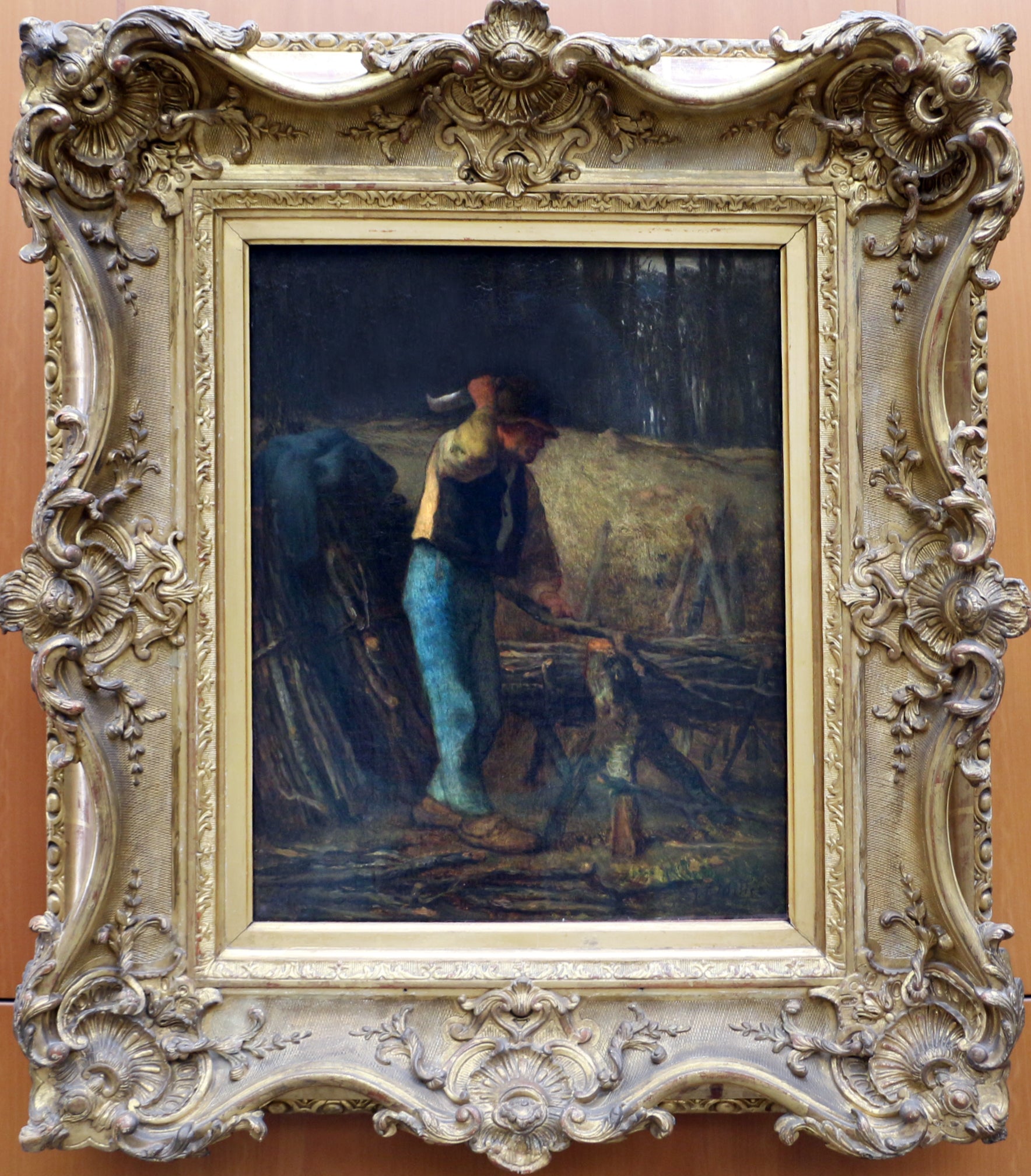 Le Fendeur de bois - Jean-François Millet