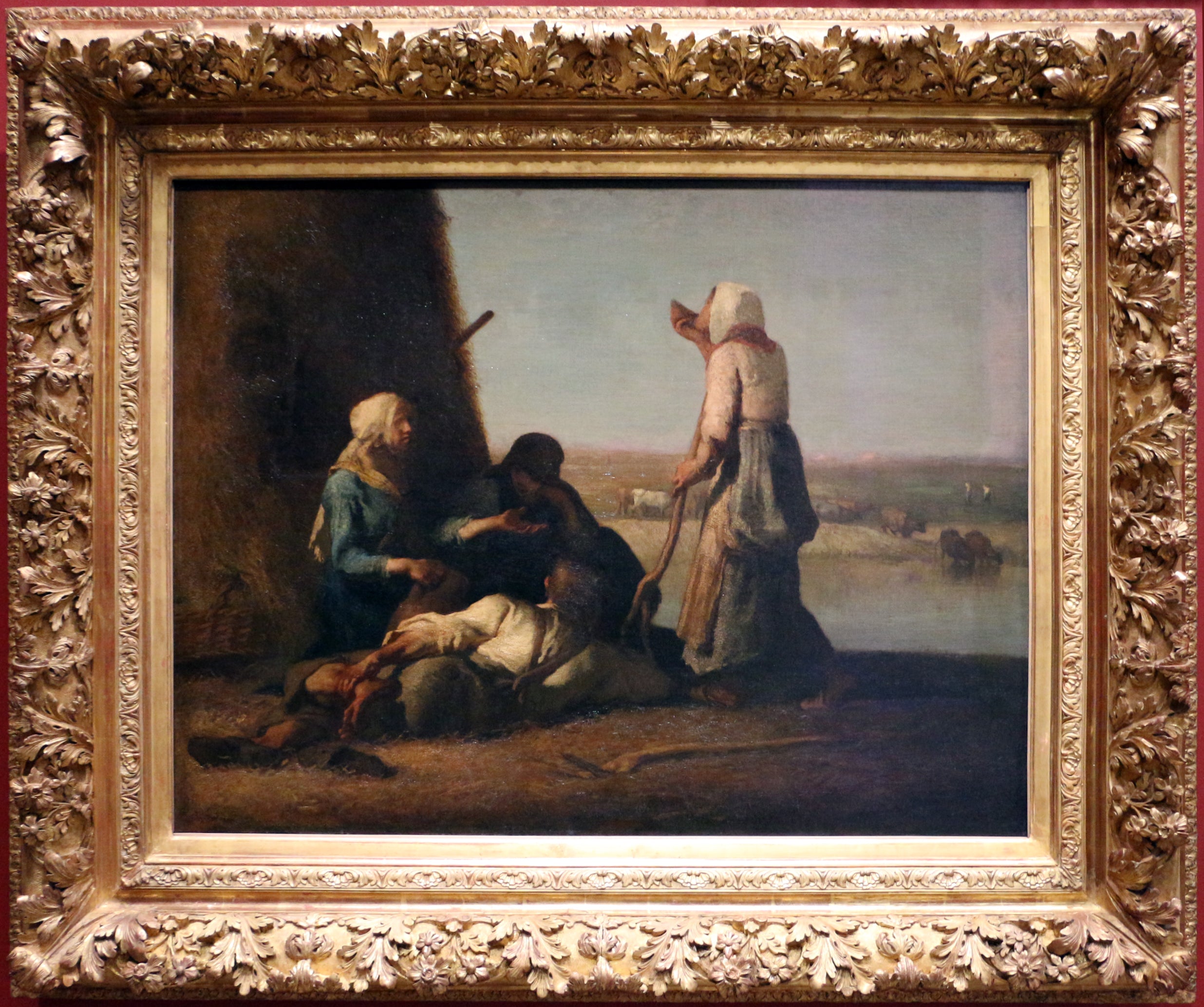 Le Repos des faneurs - Jean-François Millet