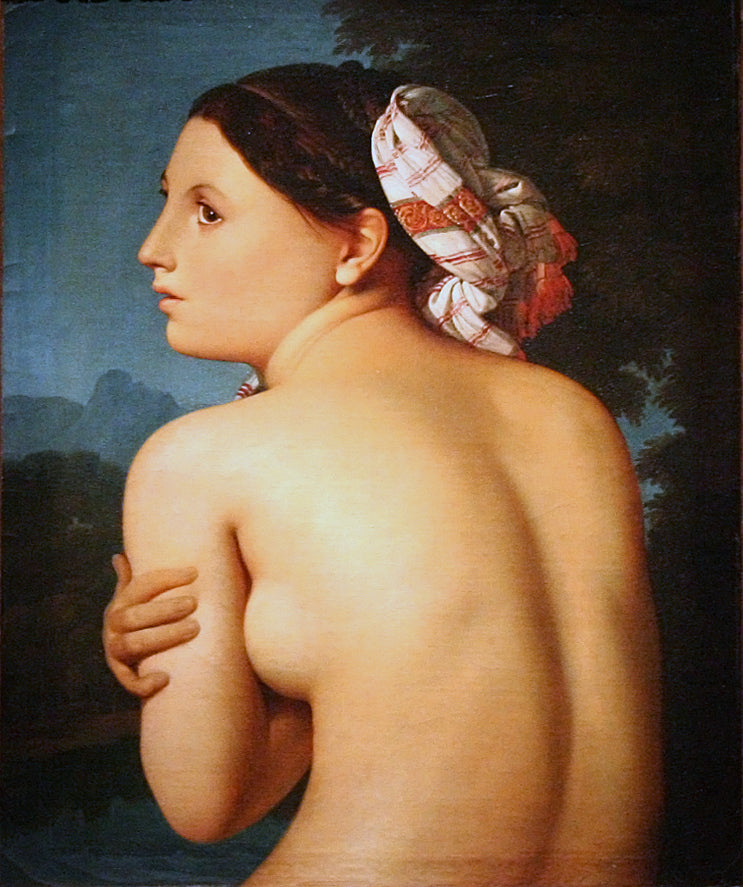 La Bagnante a mezzo busto - Jean-Auguste-Dominique Ingres