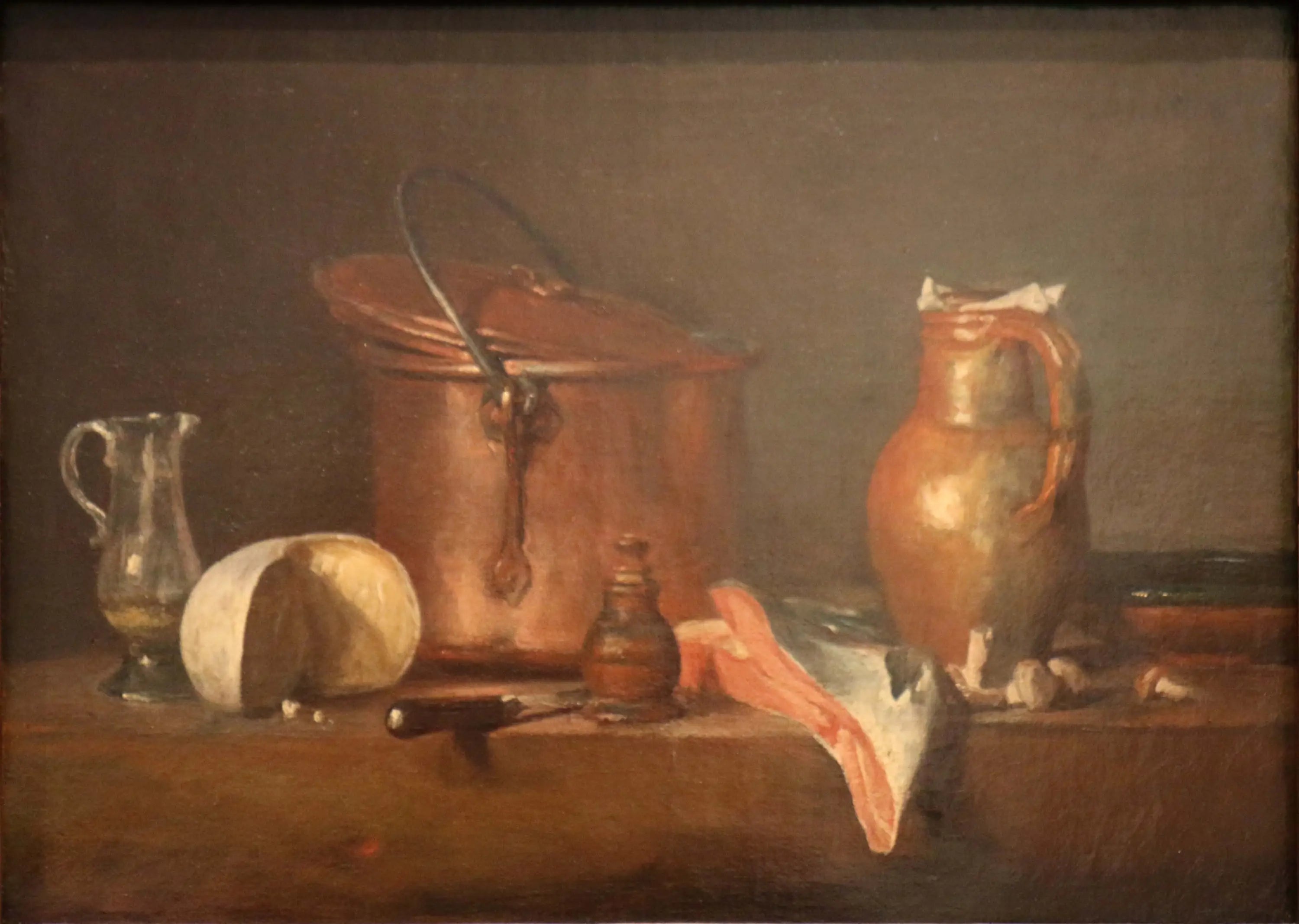 Tranche de saumon - Jean Siméon Chardin - Alpha Reproduction