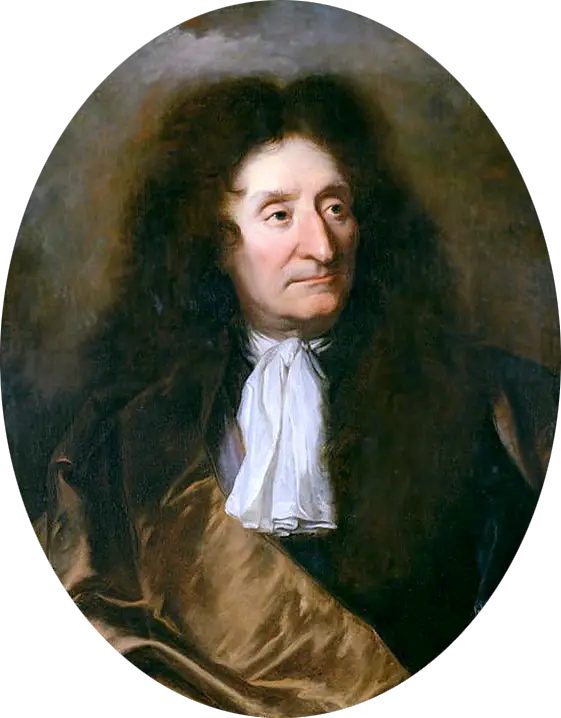 Ritratto di Jean de La Fontaine (1621-1695), poeta - Hyacinthe Rigaud