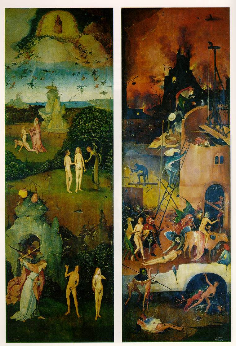 Paradiso e Inferno - Hieronymus Bosch