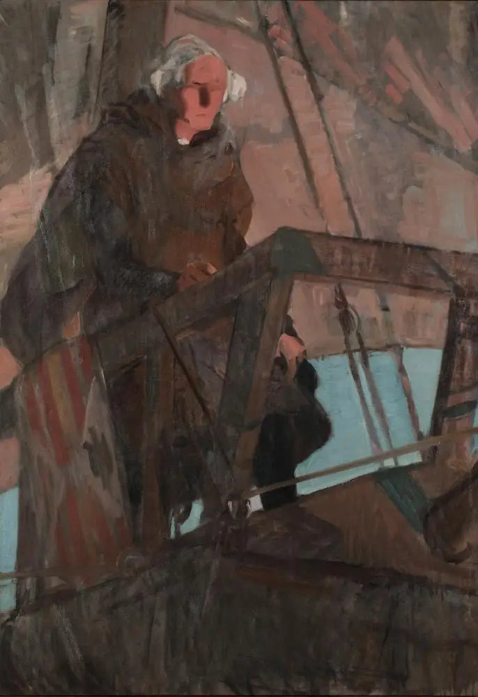Colombo che lascia Palos (sul ponte di poppa) - Joaquín Sorolla
