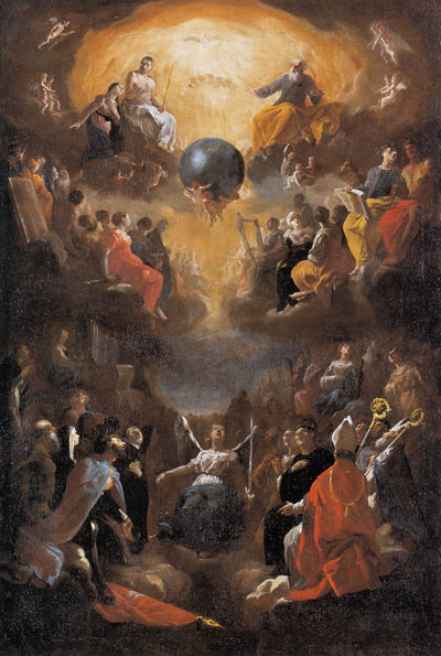 L'Adoration de la Sainte Trinité - Johann Heinrich Schönfeld