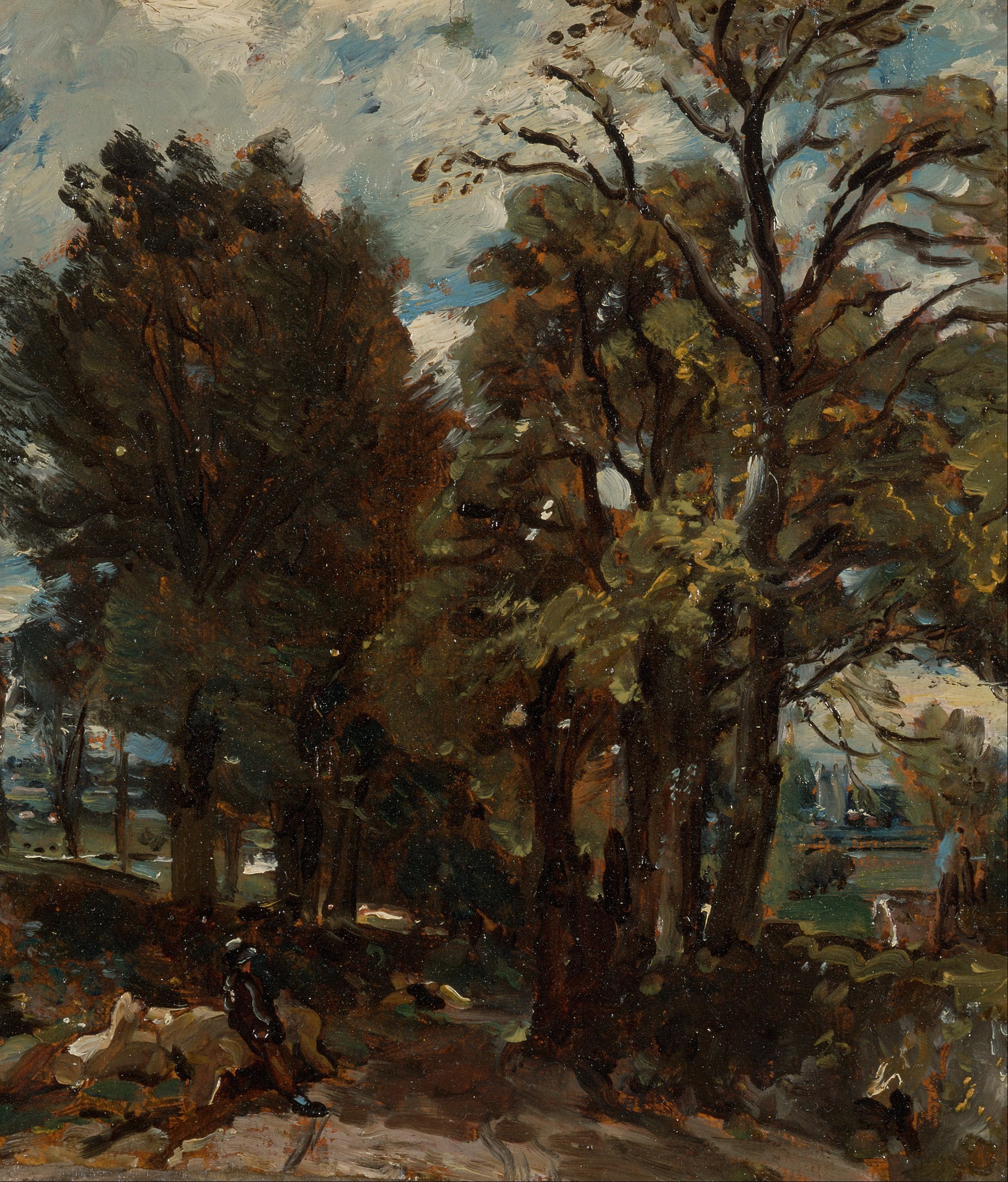 Fen Lane, East Bergholt - John Constable