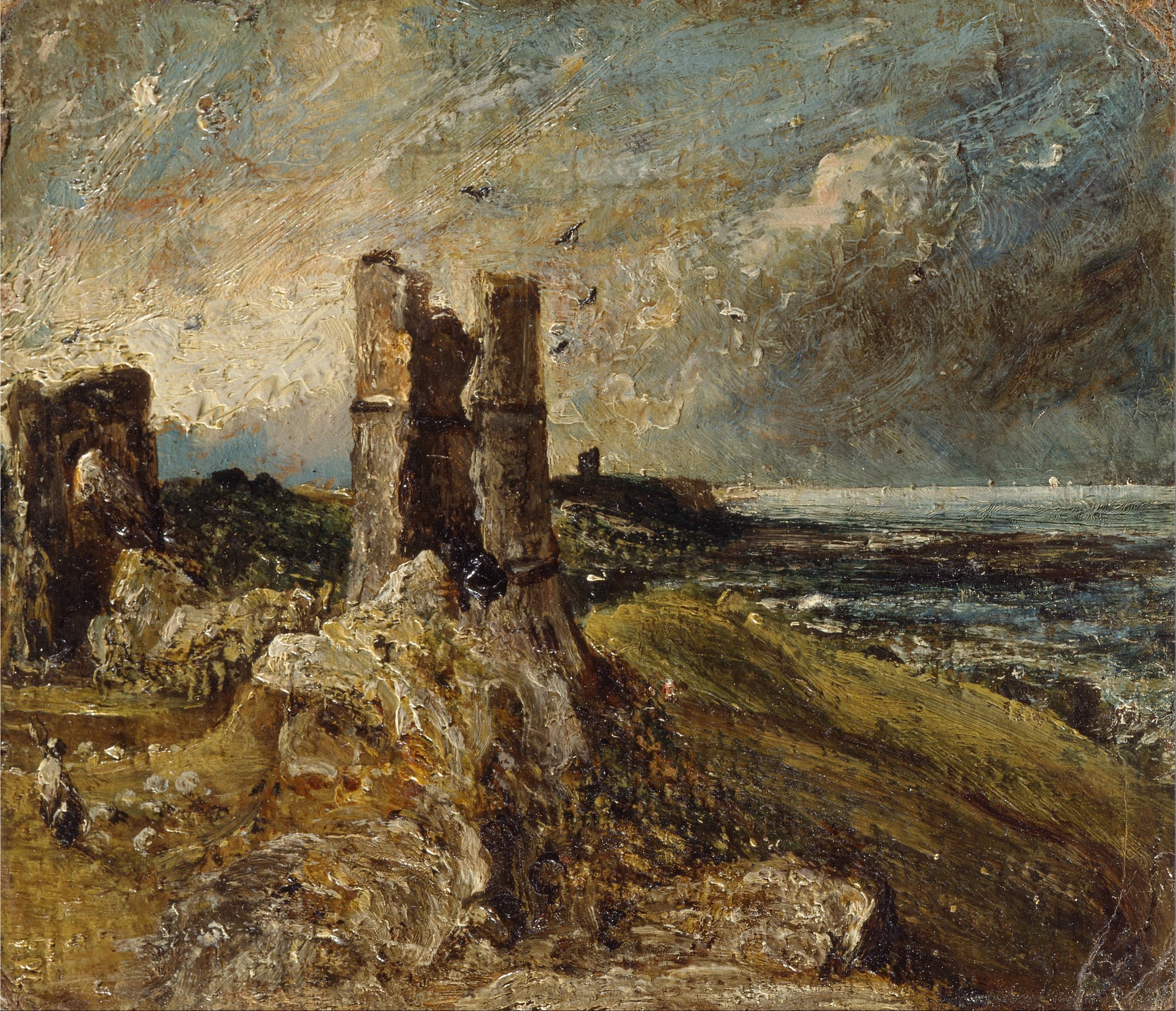 Le Château d'Hadleigh - John Constable