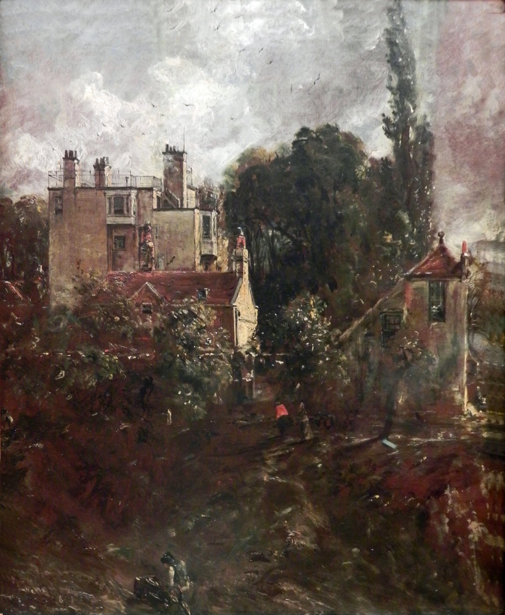 The Grove, ou la maison de l'amiral à Hampstead - John Constable
