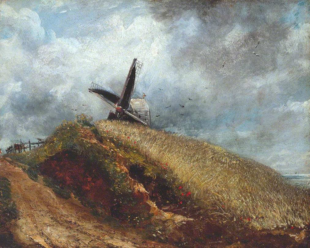Un moulin à vent près de Brighton - John Constable