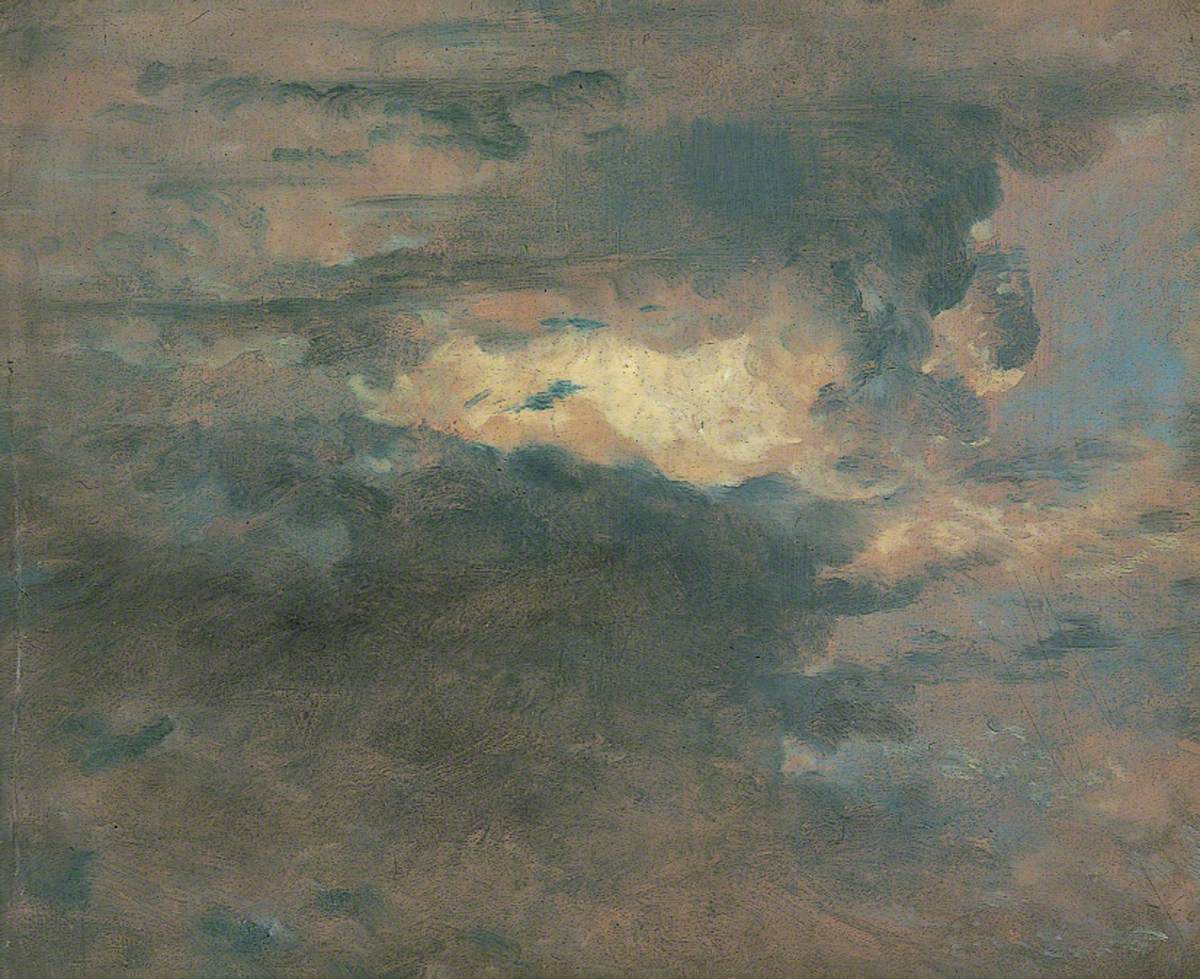Étude de nuages - Soir, 31 août 1822. - John Constable