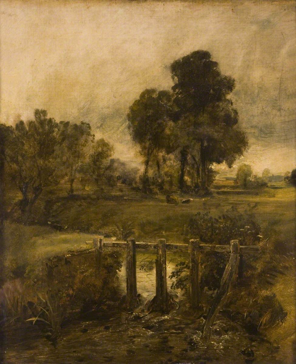 Paysage près de Dedham - John Constable