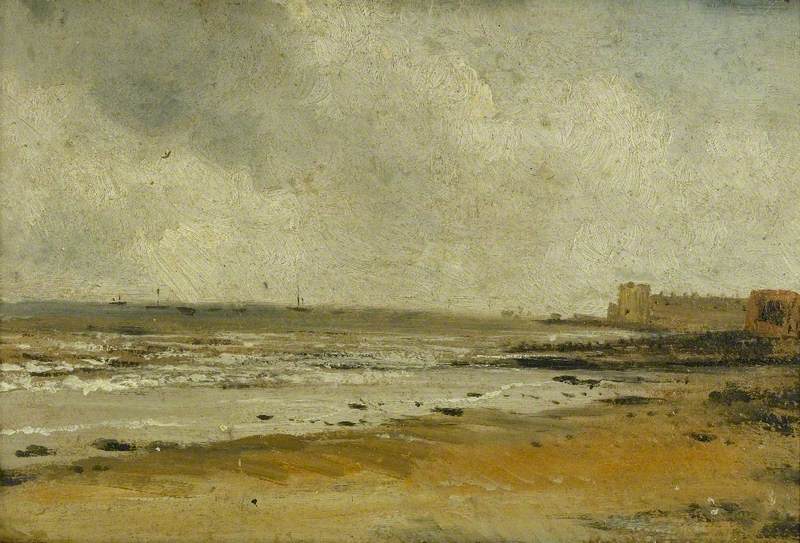 Plage de Harwich, Essex - John Constable