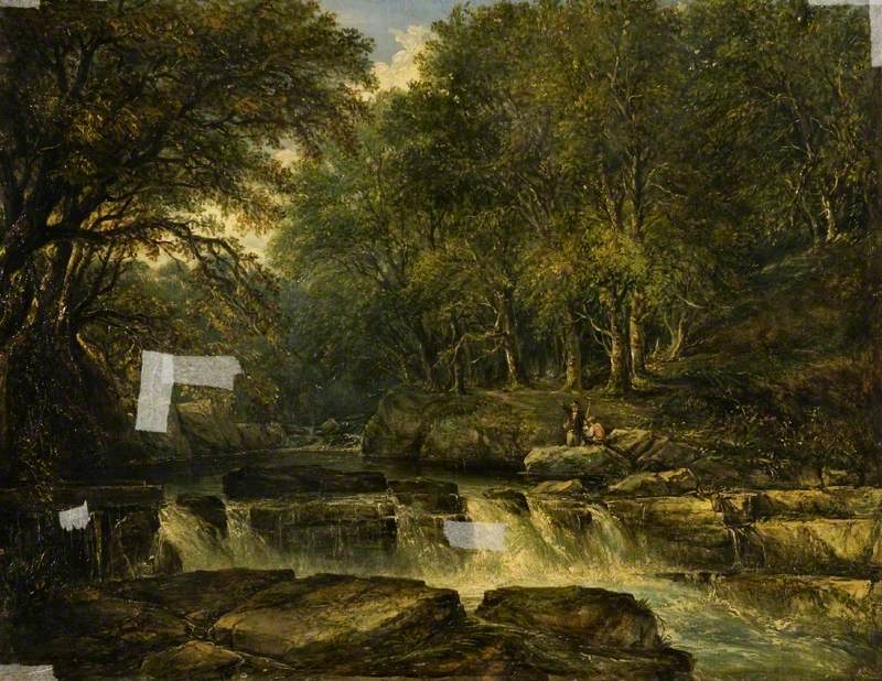 Sur la Wye, Herefordshire - John Constable
