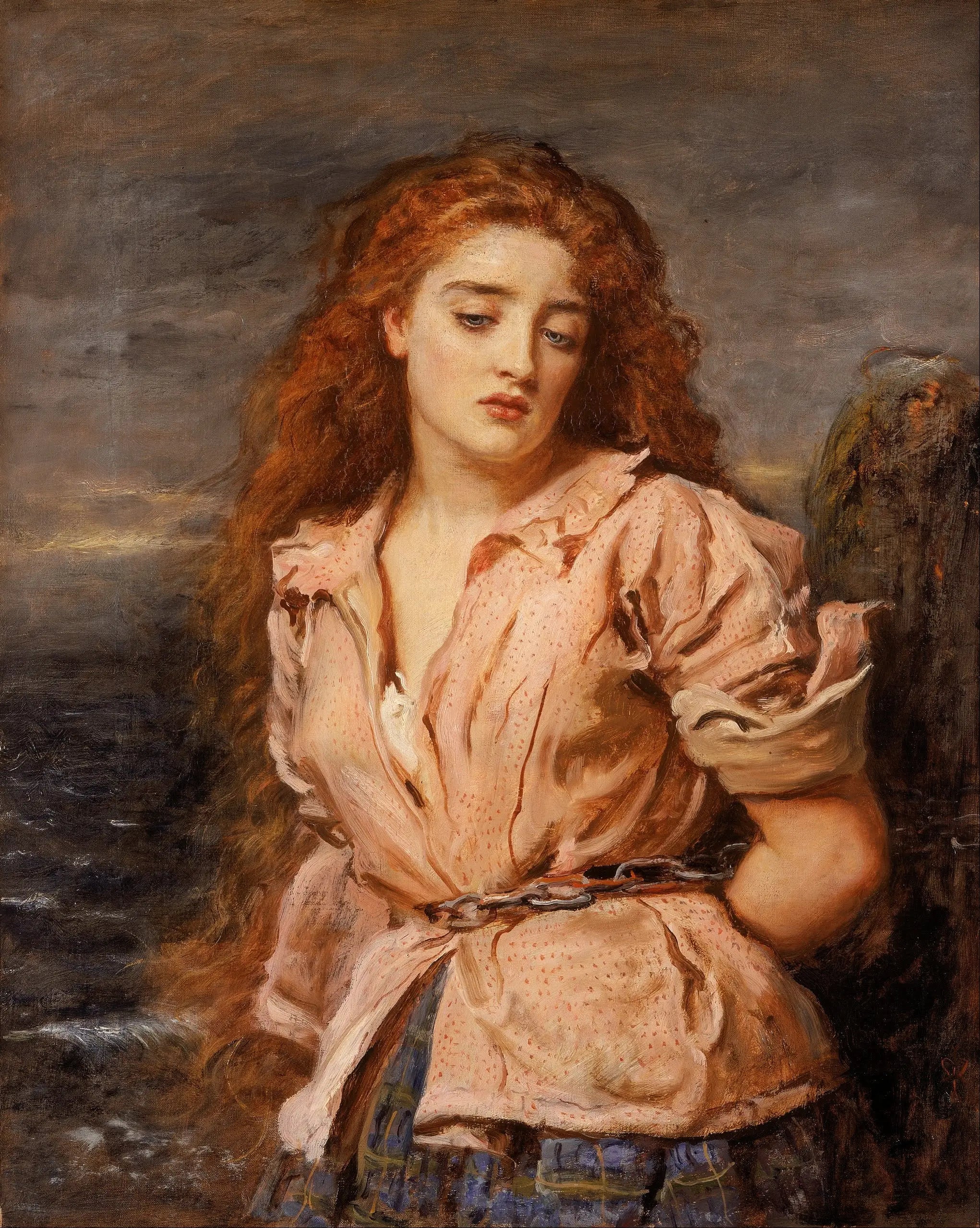 La Martyre de Solway - John Everett Millais - Alpha Reproduction