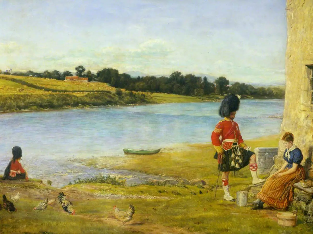 Coulant vers la mer - John Everett Millais - Alpha Reproduction