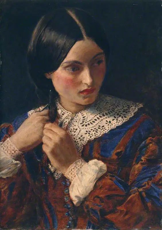 Seulement une mèche de cheveux - John Everett Millais - Alpha Reproduction