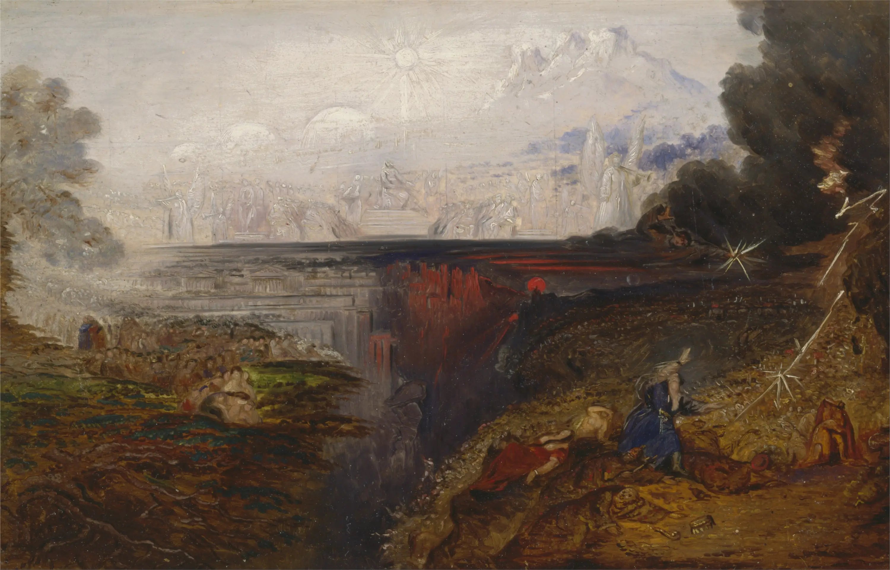 Le Jugement Dernier (étude) - John Martin - Alpha Reproduction