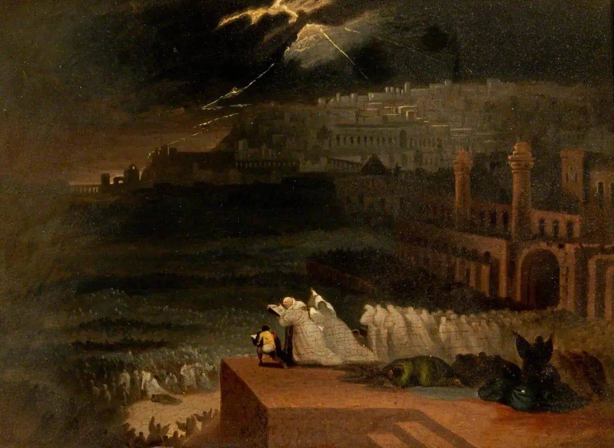 Jonas prêche devant Ninive - John Martin - Alpha Reproduction