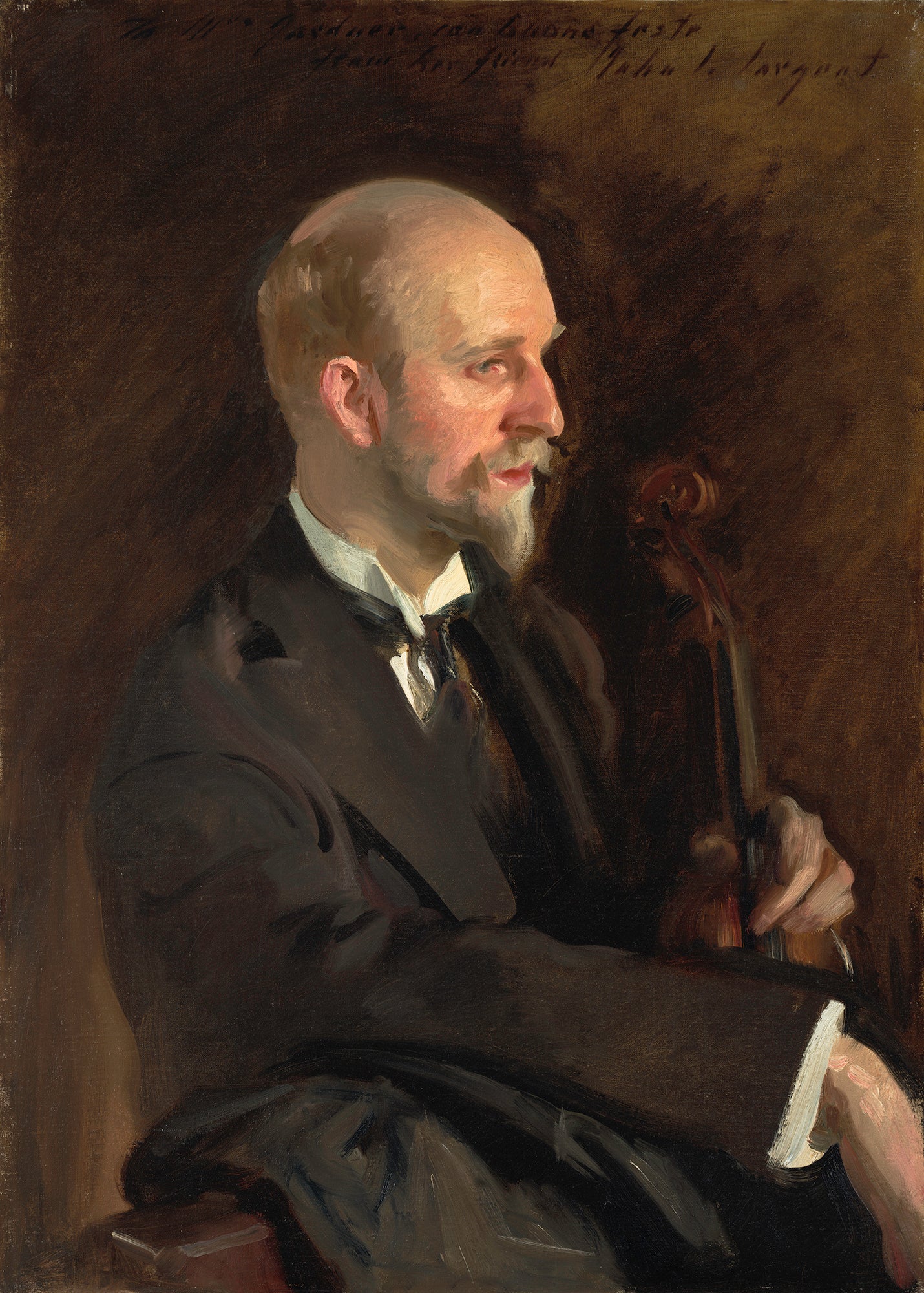 Reproduction du tableau « Charles Martin Loeffler - John Singer Sargent » par Alpha Reproduction en peinture à l’huile