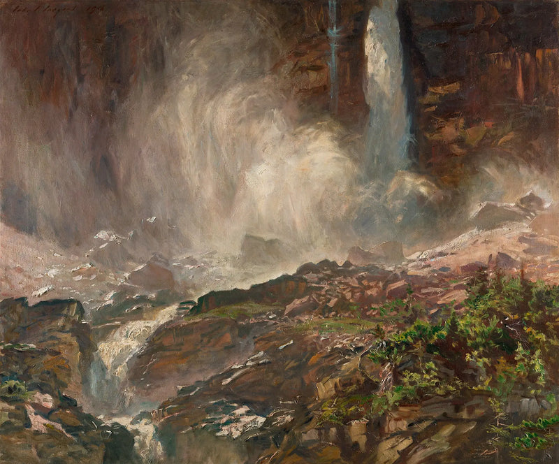 Cascate Yoho - John Singer Sargent