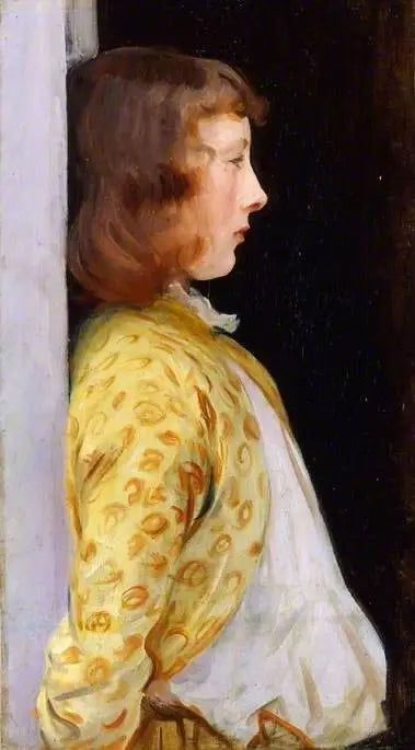 Reproduction du tableau « Dorothée Barnard (1878–1949) - John Singer Sargent » par Alpha Reproduction en peinture à l’huile