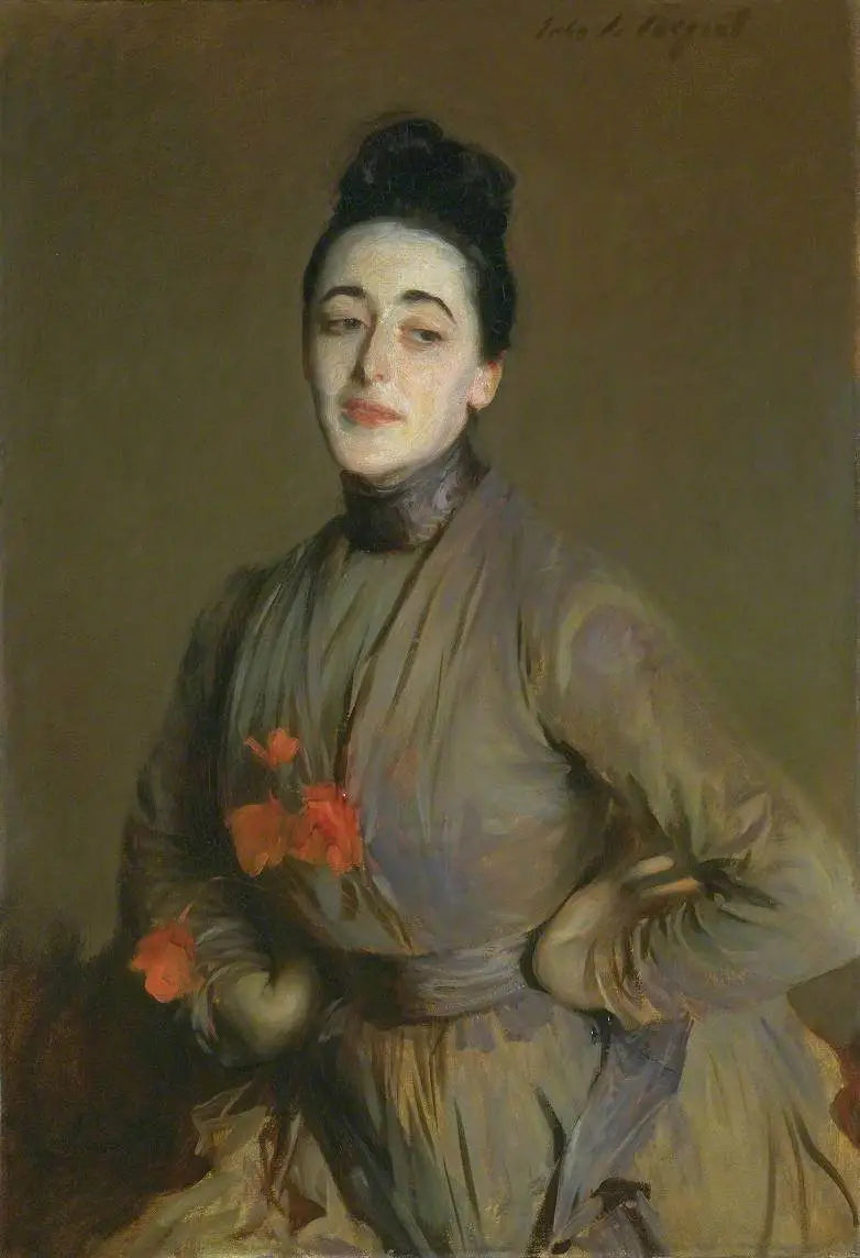 Reproduction du tableau « Mademoiselle Priestley - John Singer Sargent » par Alpha Reproduction en peinture à l’huile