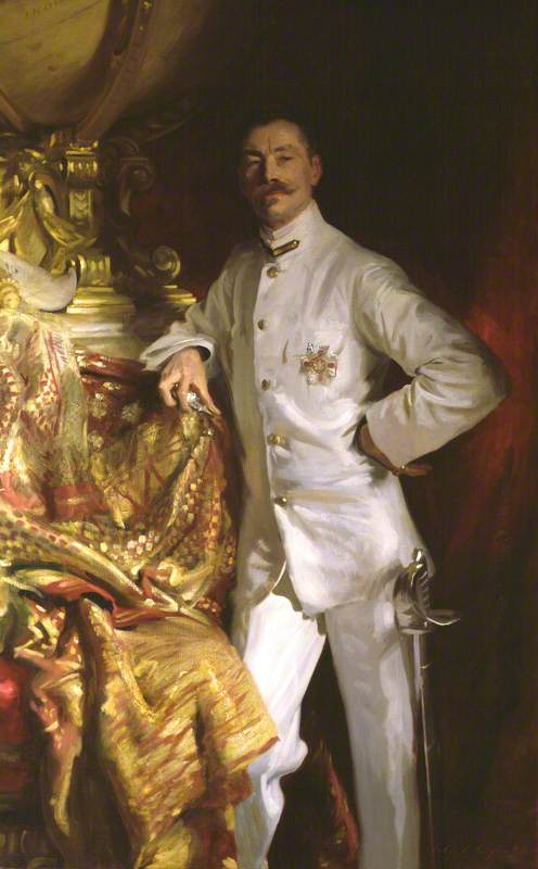 Reproduction du tableau « Sir Frank (Athelstane) Swettenham - John Singer Sargent » par Alpha Reproduction en peinture à l’huile