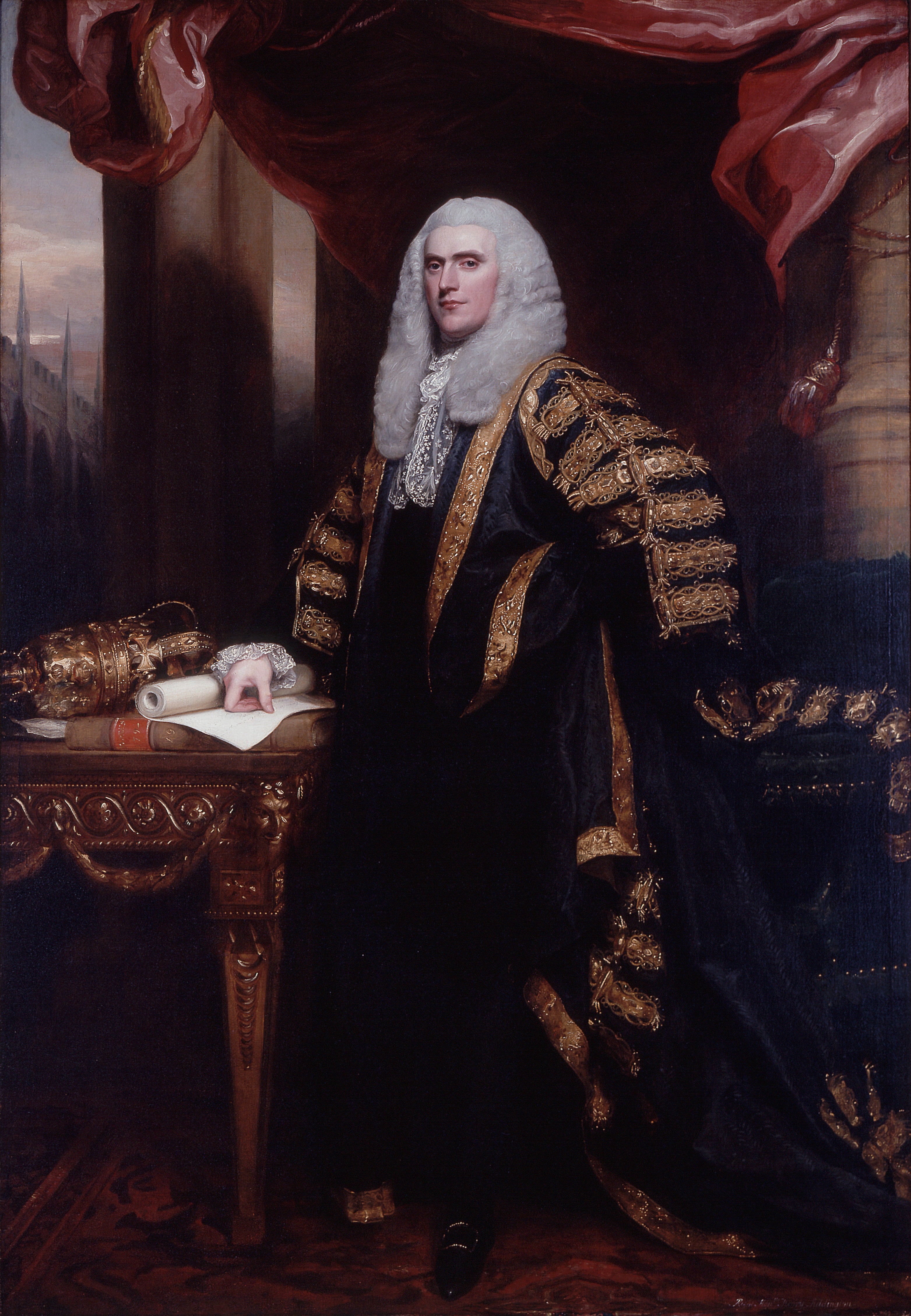 Portrait d'Henry Addington, 1er vicomte Sidmouth - John Singleton Copley