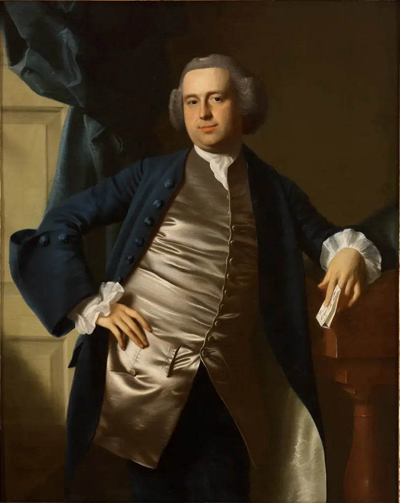 Portrait du gouverneur Moses Gill - John Singleton Copley - Alpha Reproduction