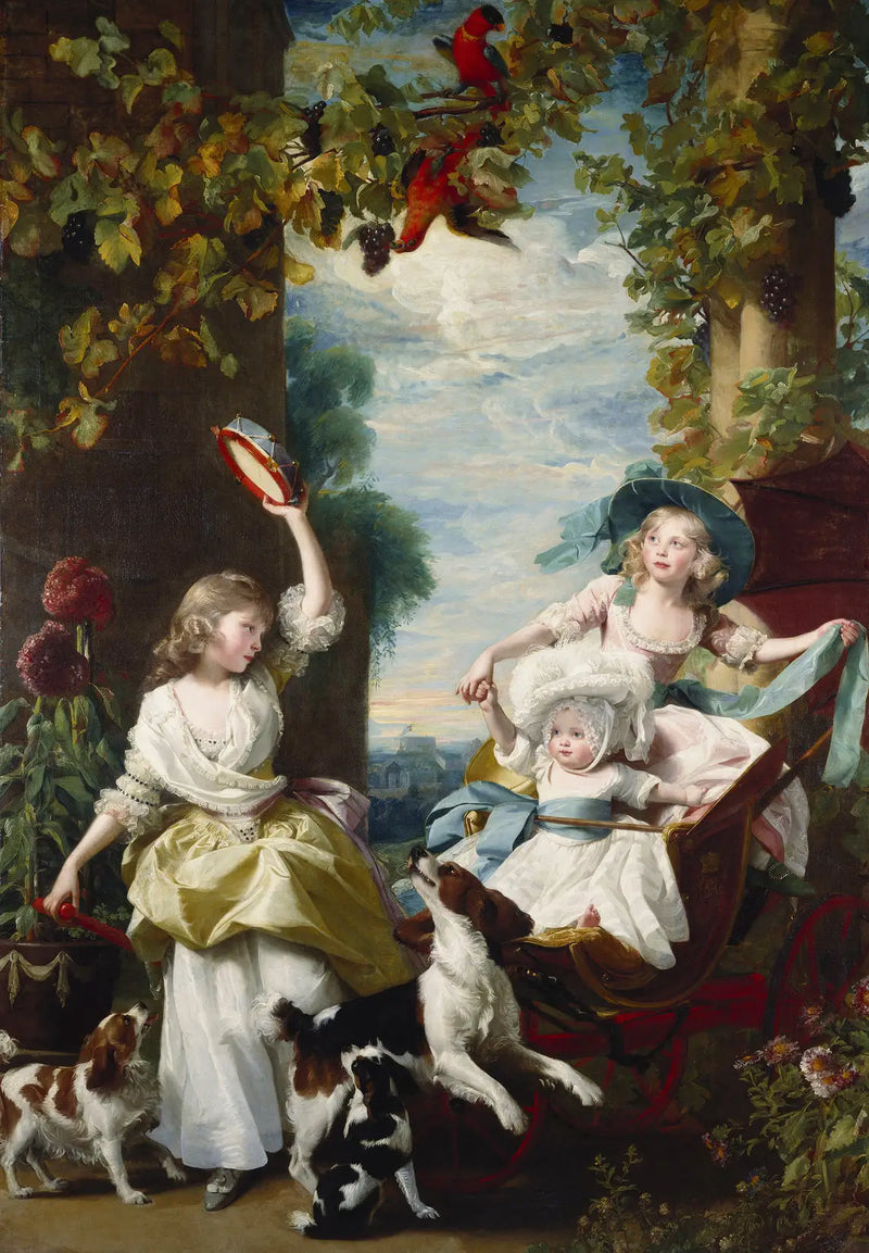 Le tre ragazze più giovani di George III - John Singleton Copley