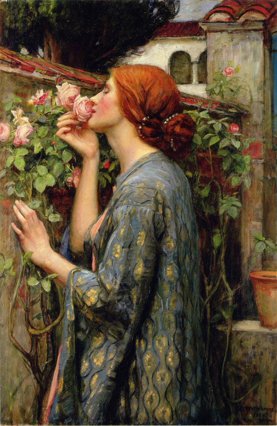 L’Âme de la rose, 1908 — John William Waterhouse, huile sur toile