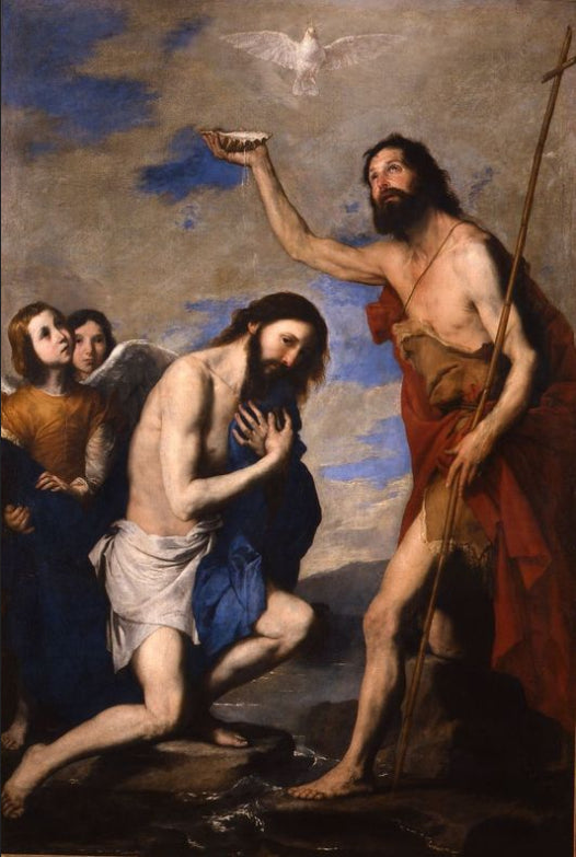 Il Battesimo di Cristo - Jusepe de Ribera