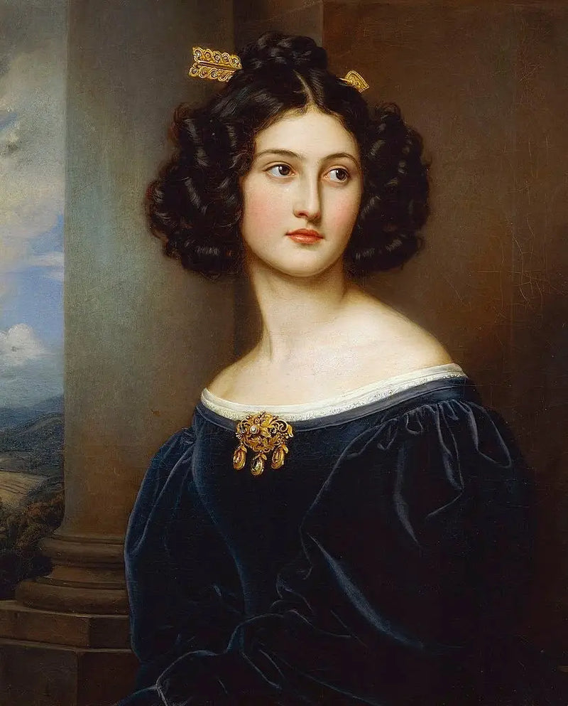 Nanette Kaulla (1812-1876) - Giuseppe Carlo Stieler