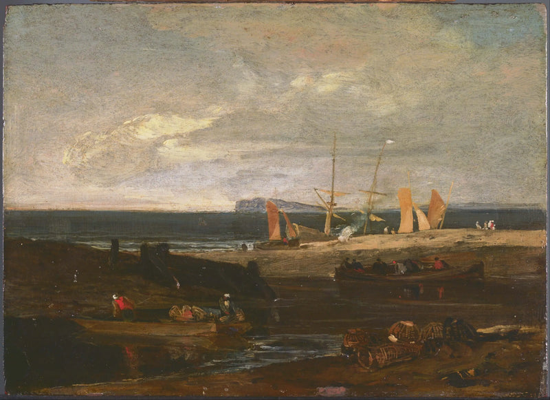 Una scena sulla costa inglese - J. M. W. Turner