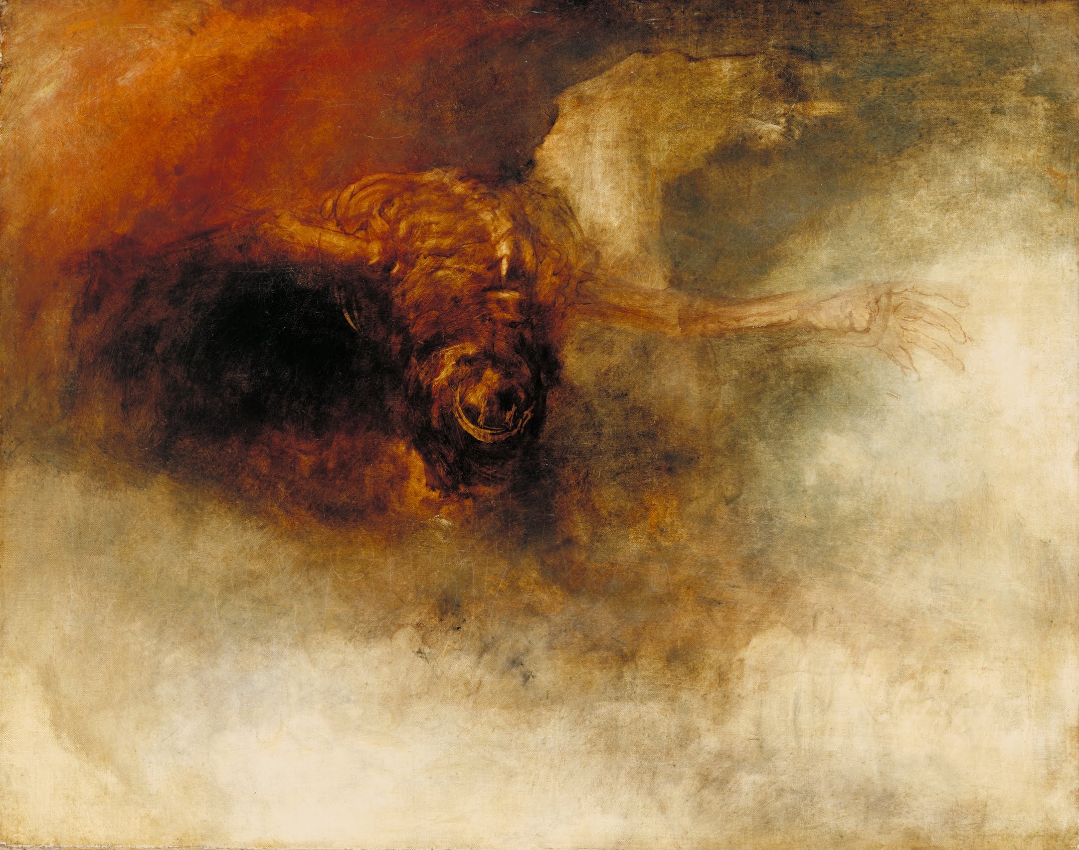Reproduction du tableau « La Mort sur une pâle monture - J. M. W. Turner » par Alpha Reproduction en peinture à l’huile