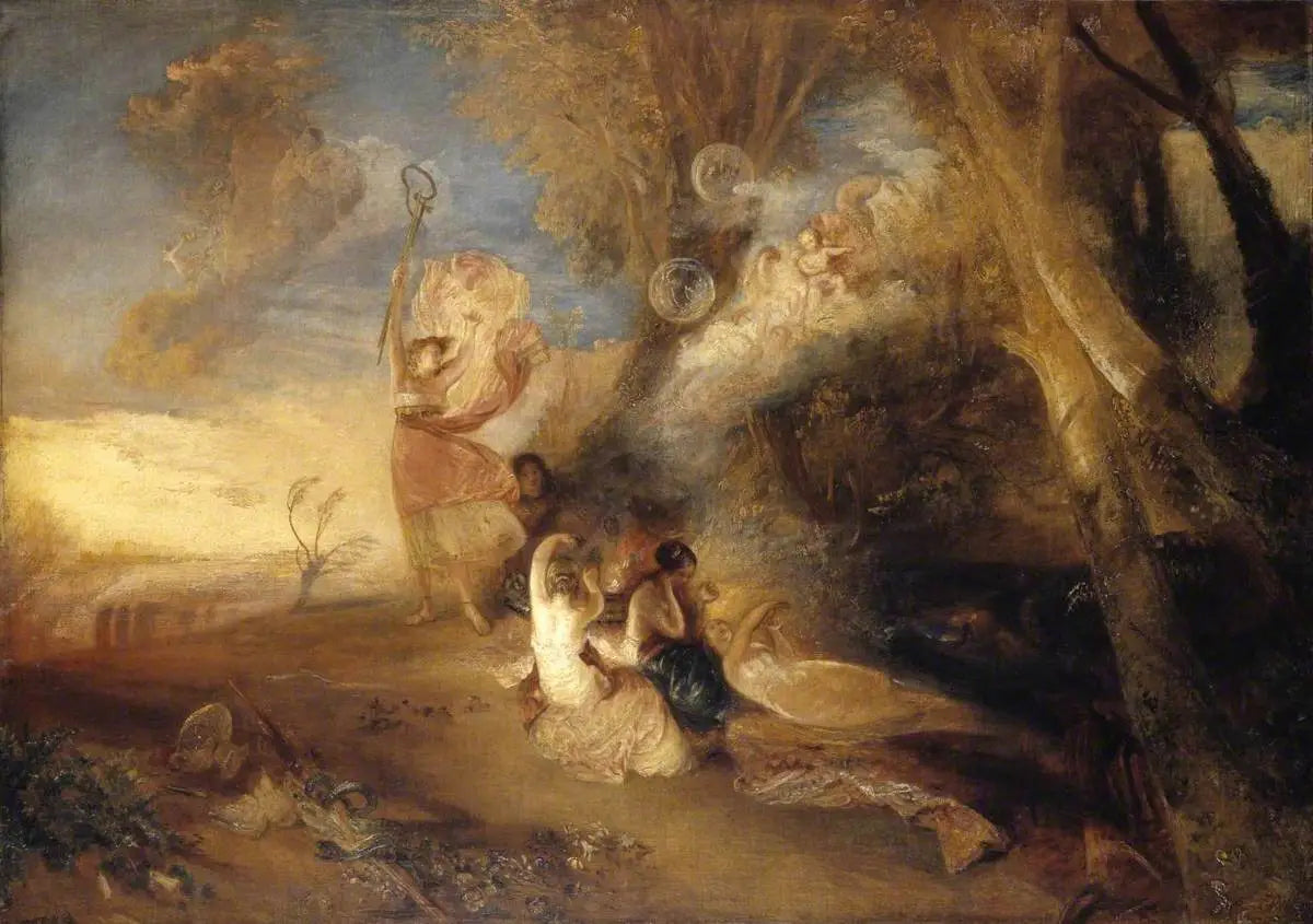Reproduction du tableau « Vision of Medea - J. M. W. Turner » par Alpha Reproduction en peinture à l’huile