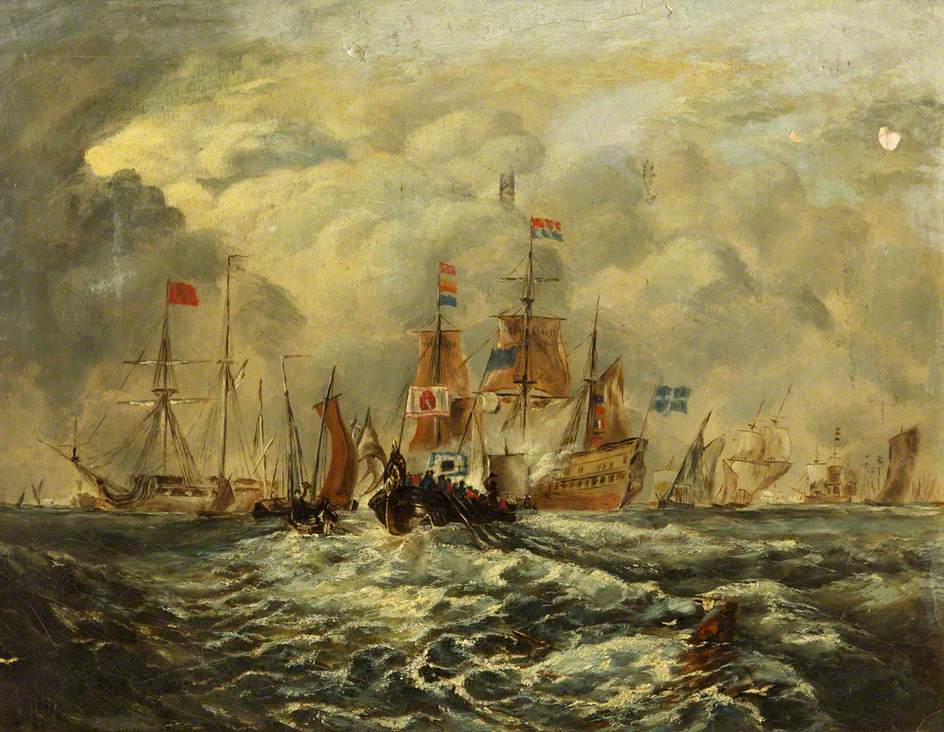 Reproduction du tableau « Seascape - J. M. W. Turner » par Alpha Reproduction en peinture à l’huile