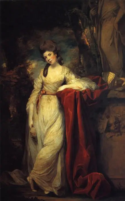 Mme Abington (circa 1737-1815), en tant que musa comica - Joshua Reynolds