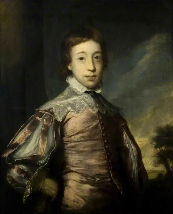 Un garçon en robe Van Dyck - Joshua Reynolds - Alpha Reproduction