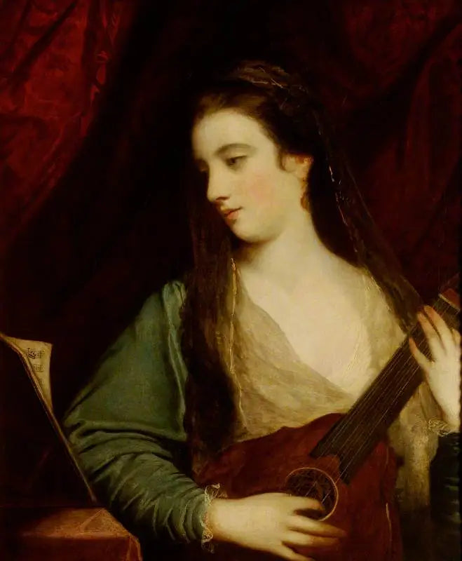 Mademoiselle Fordyce (Mme Greenwood) - Joshua Reynolds - Alpha Reproduction