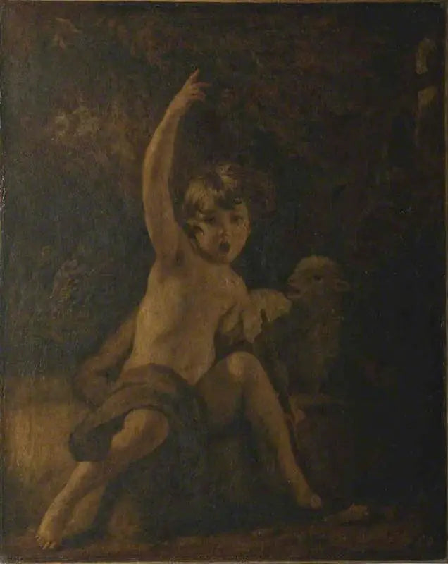 Saint Jean-Baptiste au désert - Joshua Reynolds - Alpha Reproduction