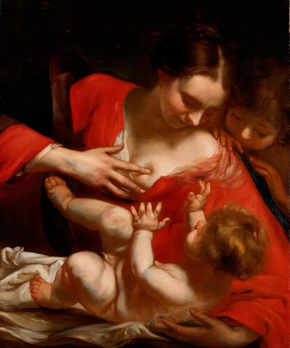 Vierge à l’Enfant avec saint Jean-Baptiste enfant - Joshua Reynolds - Alpha Reproduction