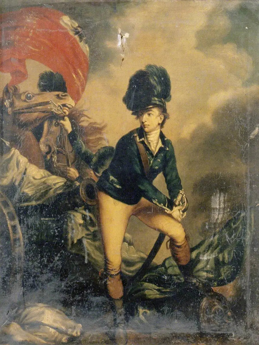 Colonel Tarleton - Joshua Reynolds - Alpha Reproduction