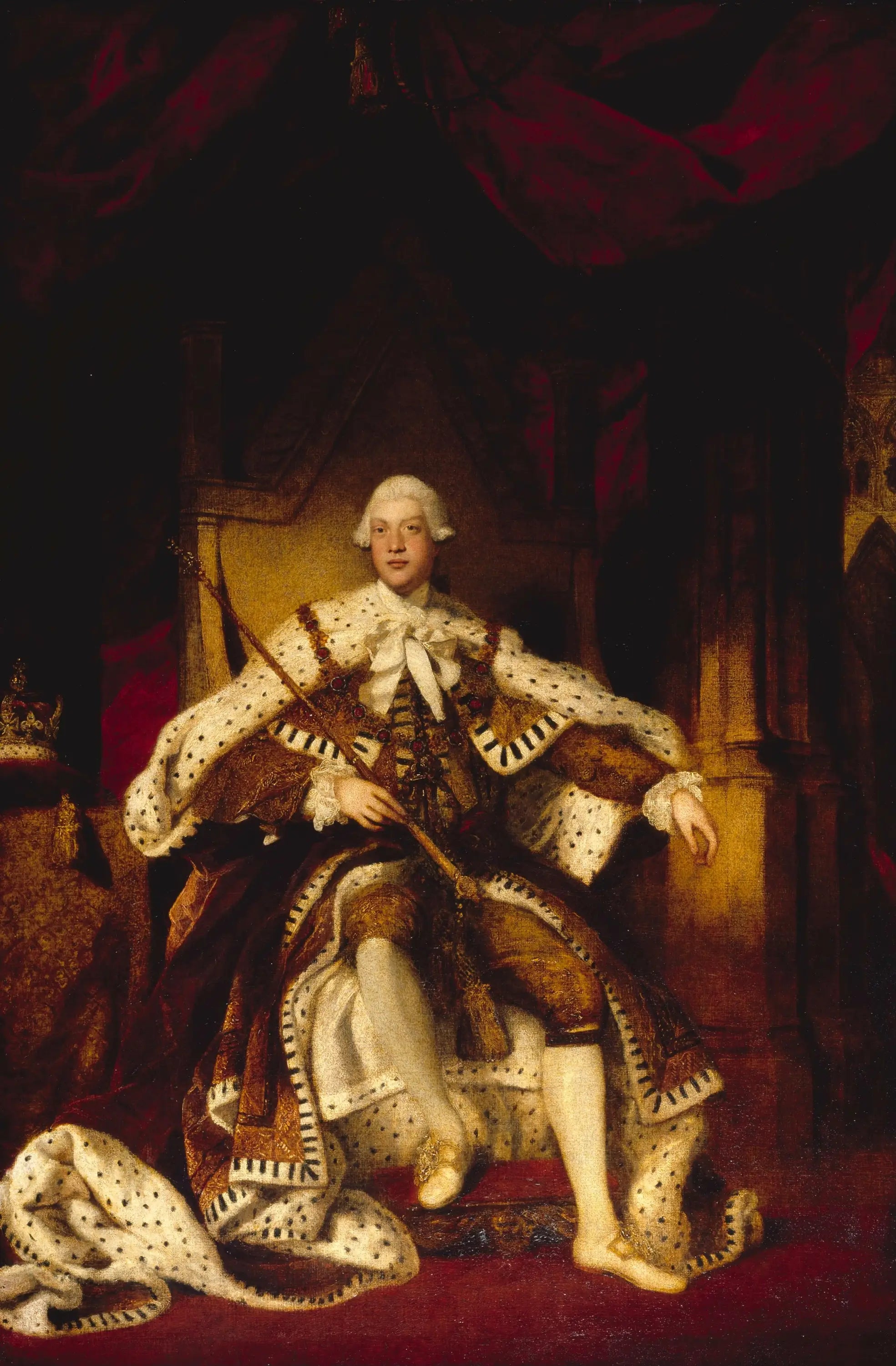 Georges III (1738–1820) - Joshua Reynolds - Alpha Reproduction