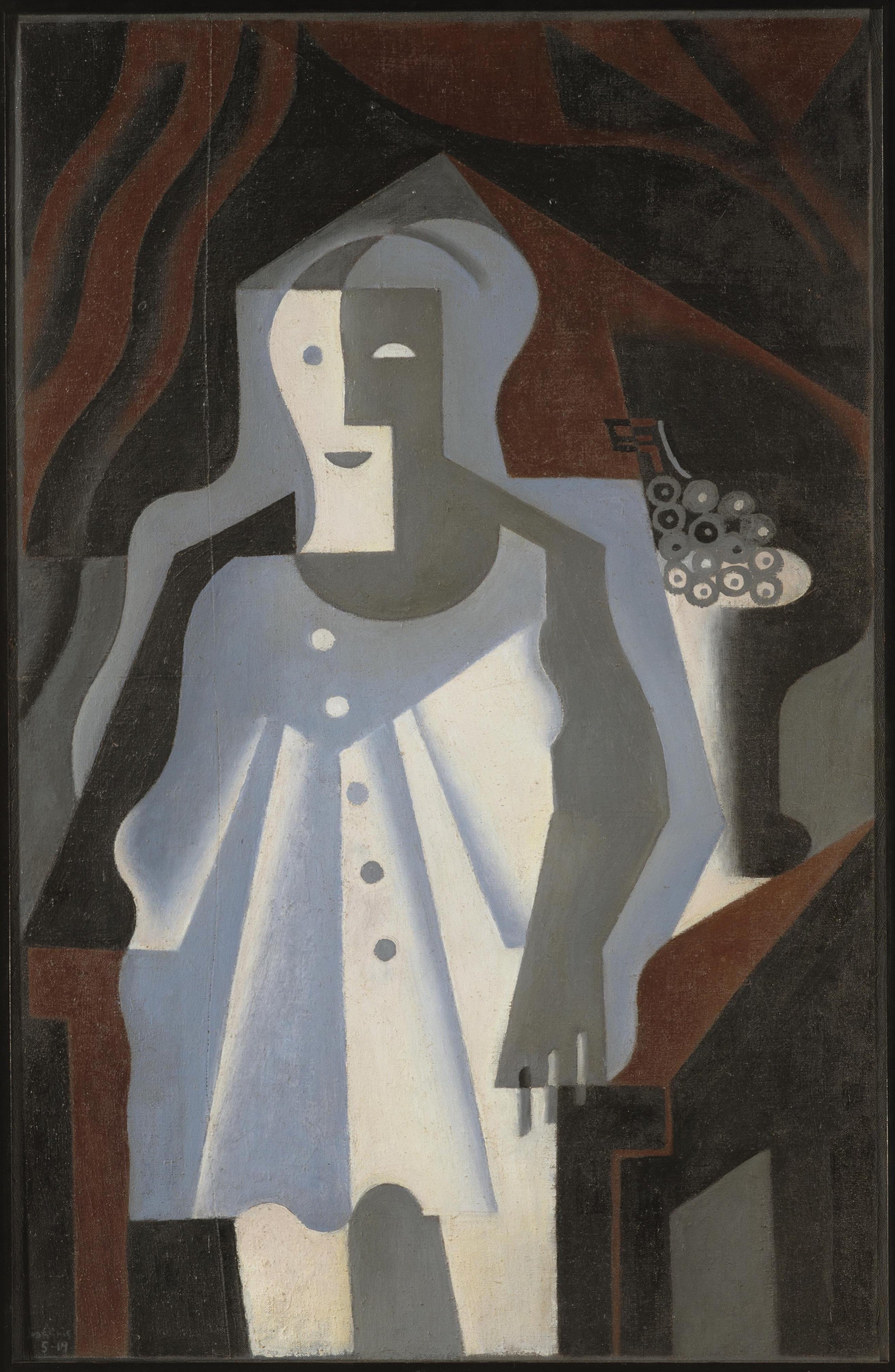 Pierrot à la grappe - Juan Gris