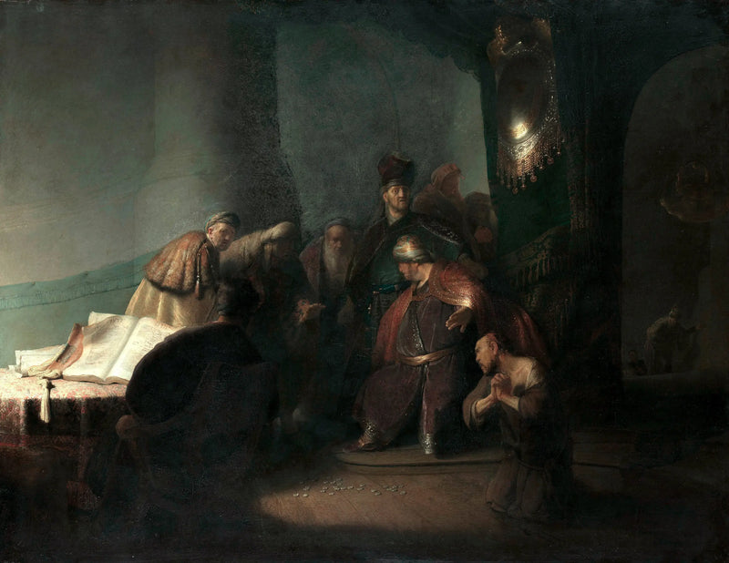 Giuda restituisce i trenta denari - Rembrandt
