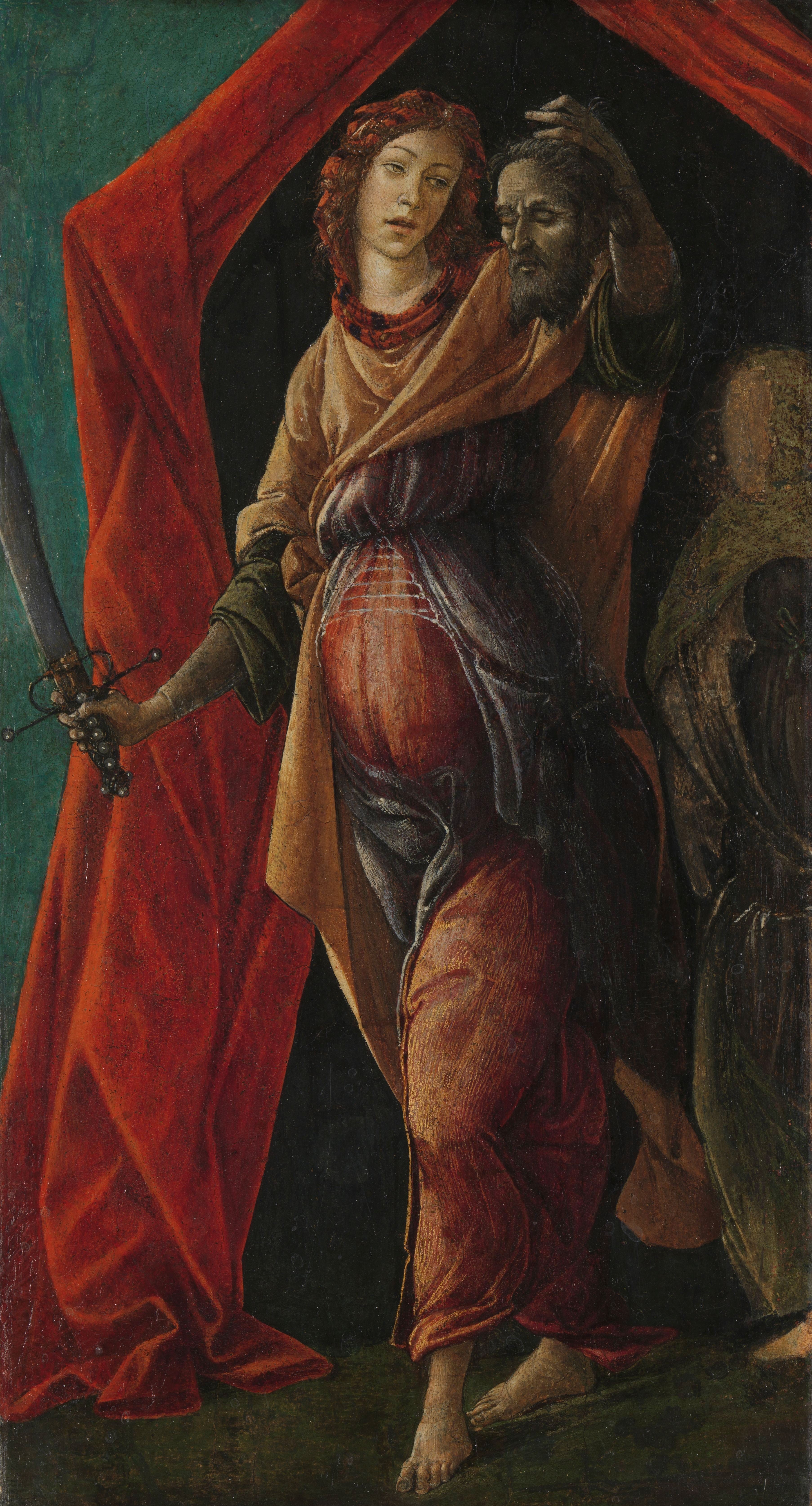 Giuditta con la testa di Oloferne - Sandro Botticelli